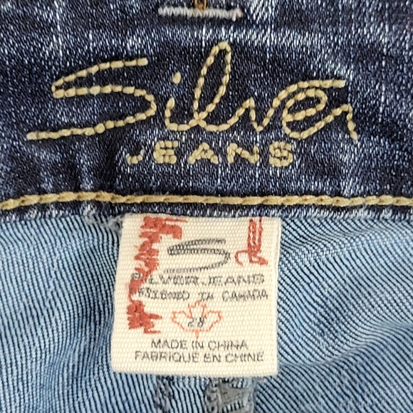 Silver Tuesday Flap Jeans - Picture 5 of 15